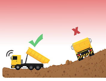 Şevde devrilme riski örneği